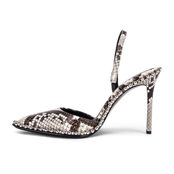 ALEXANDER WANG Rina Studded Slingbacks - Picture 13 of 14